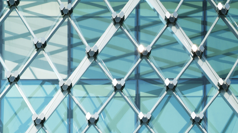 architektur knotenpunkte fraesen gitterstruktur