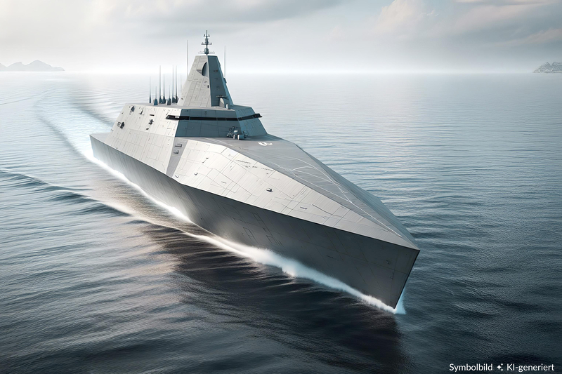 schiff mit stealth technik web